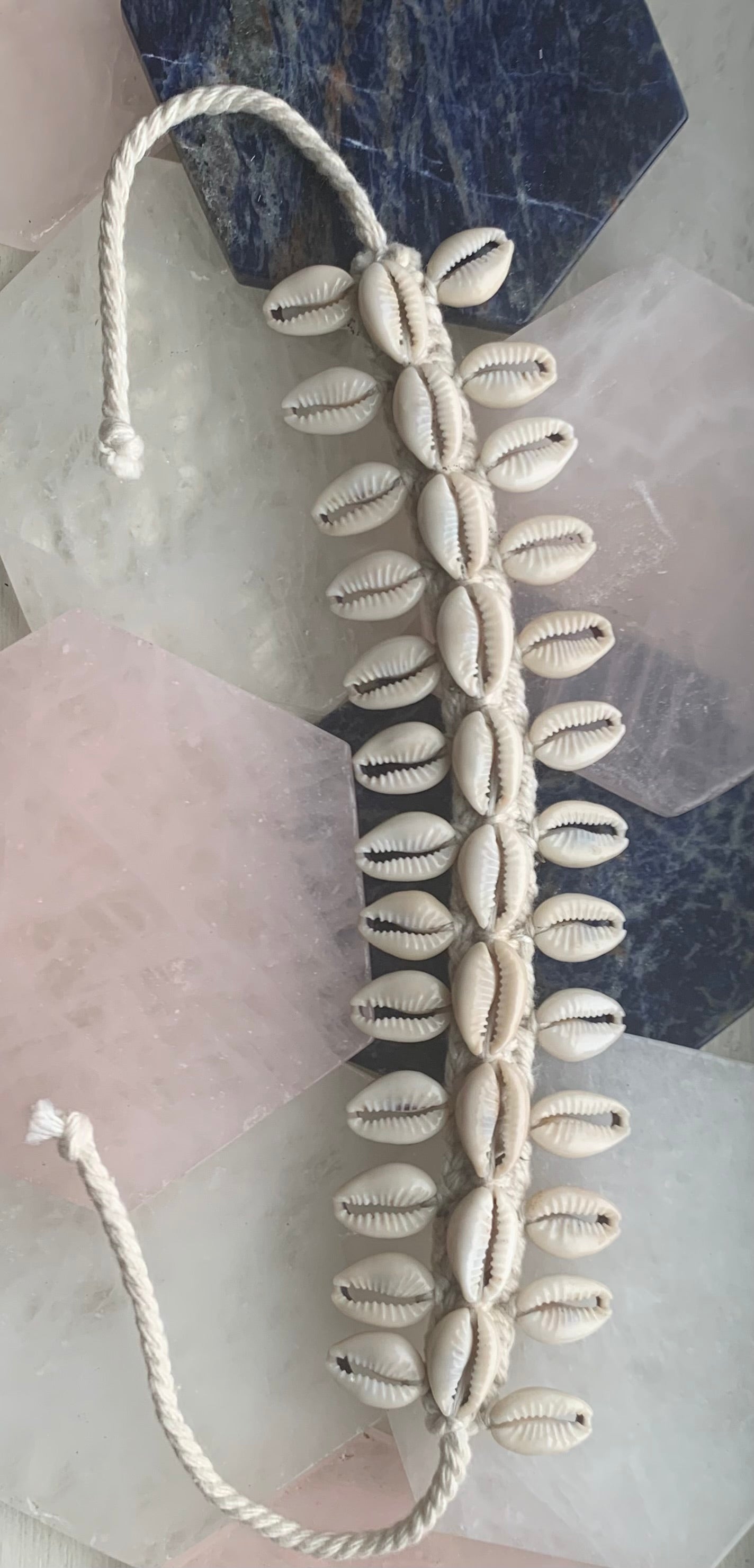 Cowrie Shell Cuff Anklet