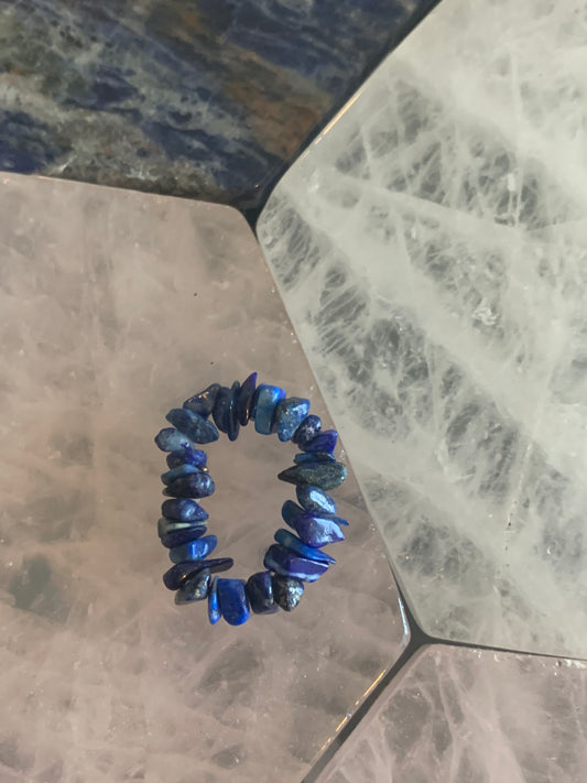 Lapis Lazuli Toe Ring